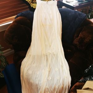 Beautiful long flowing lace dress